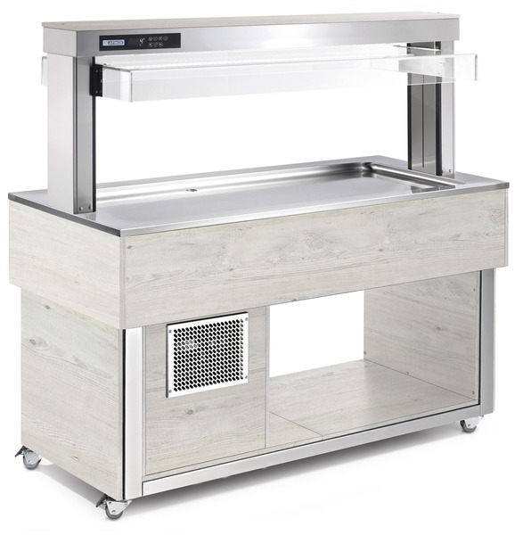 ΜΠΟΥΦΕΣ SALAD BAR AFINOX TRADITIONAL LIME PLUS
