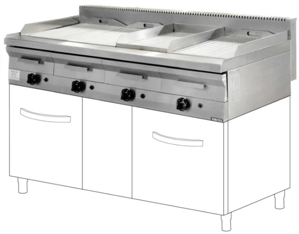 ΓΚΡΙΛ ΑΕΡΙΟΥ ΝΕΡΟΥ VIMITEX 754 MD