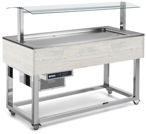 SALAD BAR BUFFET AFINOX ESSENCE LIME PLUS Photo 1