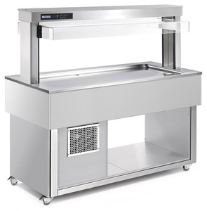 ΜΠΟΥΦΕΣ SALAD BAR AFINOX TRADITIONAL LIME PLUS Φωτογραφία 2