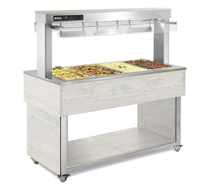 ΜΠΟΥΦΕΣ ΜΠΑΙΝ-ΜΑΡΙ AFINOX TRADITION RED PLUS Φωτογραφία 1