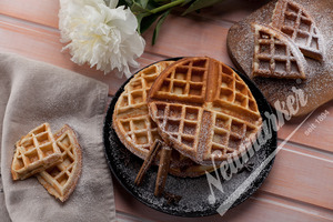 ΒΑΦΛΙΕΡΑ HELIOS ΜΕ ΠΛΑΚΕΣ ΒΑΦΛΑΣ Americano Φωτογραφία 5