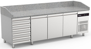 REFRIGERATED PIZZA COUNTER INOMAK PIZC888/ND/I/G Photo 1