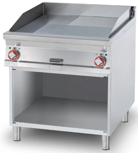 ΠΛΑΤΟ ΗΛΕΚΤΡΙΚΟ ΧΡΩΜΙΟΥ ΕΠΙΔΑΠΕΔΙΟ 1/2 λείο & 1/2 ραβδωτό LOTUS FTLR-98ETS Φωτογραφία 1