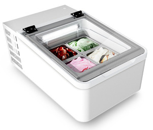 ΒΙΤΡΙΝΑ ΧΥΜΑ ΠΑΓΩΤΟΥ MONDIAL MINI CREAM 2V Φωτογραφία 1