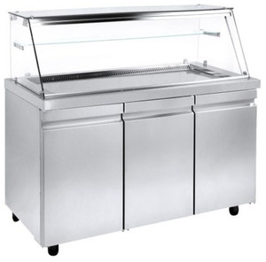 ΒΙΤΡΙΝΑ ΘΕΡΜΑΙΝΟΜΕΝΗ ΜΕ ΑΕΡΑ NIKI INOX THE 70 Φωτογραφία 2