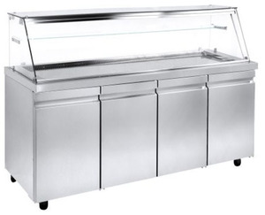 ΒΙΤΡΙΝΑ ΘΕΡΜΑΙΝΟΜΕΝΗ ΜΕ ΑΕΡΑ NIKI INOX THE 70 Φωτογραφία 3