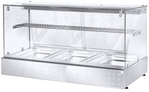 ΘΕΡΜΑΙΝΟΜΕΝΗ ΒΙΤΡΙΝΑ NIKI INOX BI HE 110 Φωτογραφία 1