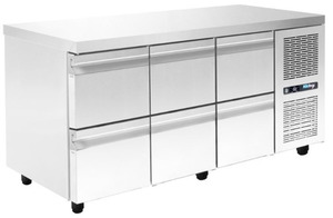 REFRIGERATOR COUNTER ΝΙΚΙ ΙΝΟΧ PA GN 185M222 Photo 1