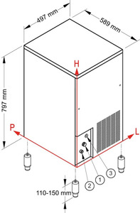 ΠΑΓΟΜΗΧΑΝΗ ΠΑΓΟΥ ΜΕ ΤΡΥΠΑ NTF IFT120 Φωτογραφία 4