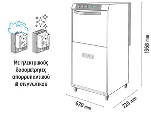 ΠΛΥΝΤΗΡΙΟ ΣΚΕΥΩΝ SILANOS LP800 EVO Φωτογραφία 2