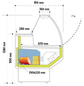 ΒΙΤΡΙΝΑ ΣΥΝΤΗΡΗΣΗΣ ΚΡΕΑΤΩΝ ZOIN PATAGONIA Y2 2000 Φωτογραφία 5